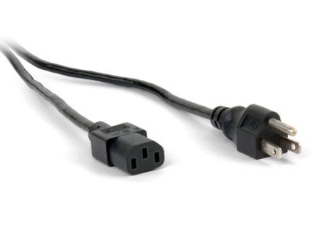 Williams AV WLC 004 3-Pin US Main Power Cord for CHG 3512 Charger, IC-2 Control Console, and WIR TX75 Transmitter (Black, 7.5 ) Online now