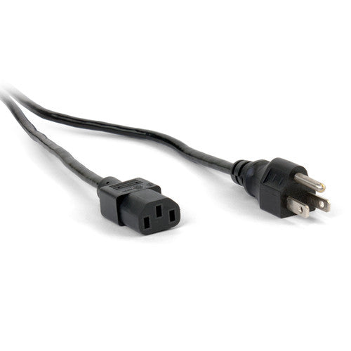 Williams AV WLC 004 3-Pin US Main Power Cord for CHG 3512 Charger, IC-2 Control Console, and WIR TX75 Transmitter (Black, 7.5 ) Online now