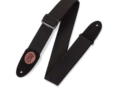 Levy s MSSC8 Guitar Strap Classics Series - 2  (Black) Online Hot Sale