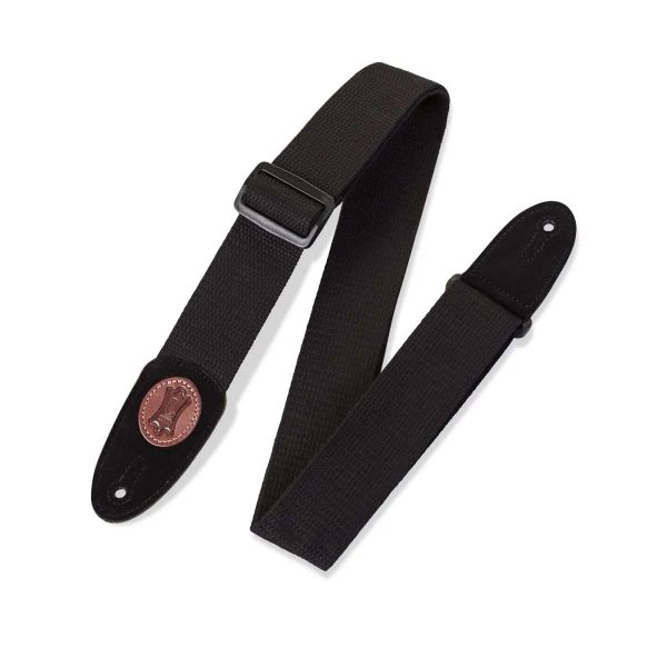 Levy s MSSC8 Guitar Strap Classics Series - 2  (Black) Online Hot Sale