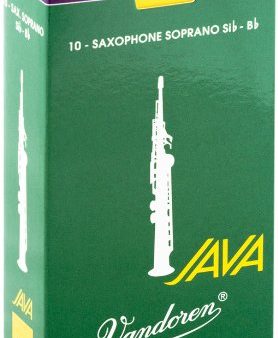 Vandoren SR304 Soprano Sax JAVA Reeds Strength 4 (Box of 10) Online