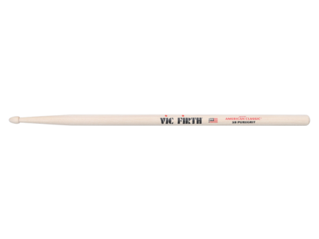 Vic Firth 5BPG American Classic® 5B PureGrit Drumsticks Hot on Sale