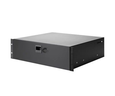 Adam Hall 19  Parts 87403 CL Rack Drawer 3 U Steel with Built-In Combination Lock on Sale