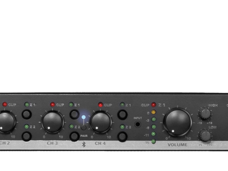 Audac PRE126 Two Zone 6 Channel Stereo Preamplifier Online now