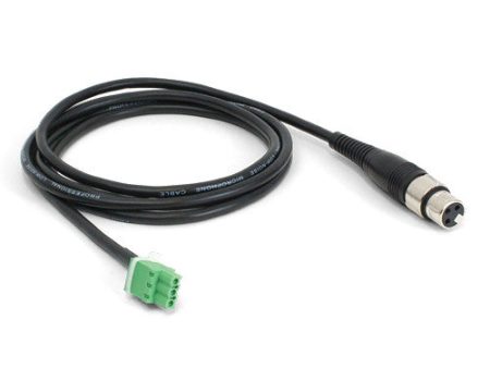 Williams AV WCA 051 XLR Female to 3-Pin Phoenix Male Cable (6 ) For Discount