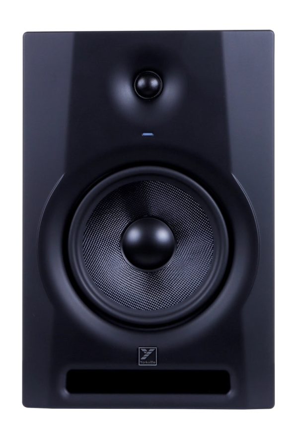 Yorkville YSM8-2 Series 2 100 Watt Powered Single Studio Monitor 8  (Black) Supply