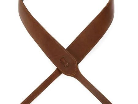 Levy s PMB32GF Butter Leather Banjo Strap - 2  (Brown) Fashion