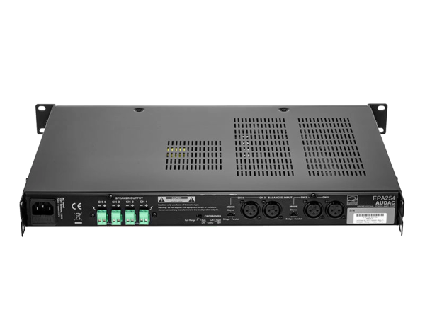 Audac EPA254 Quad-channel Class-D Amplifier Online