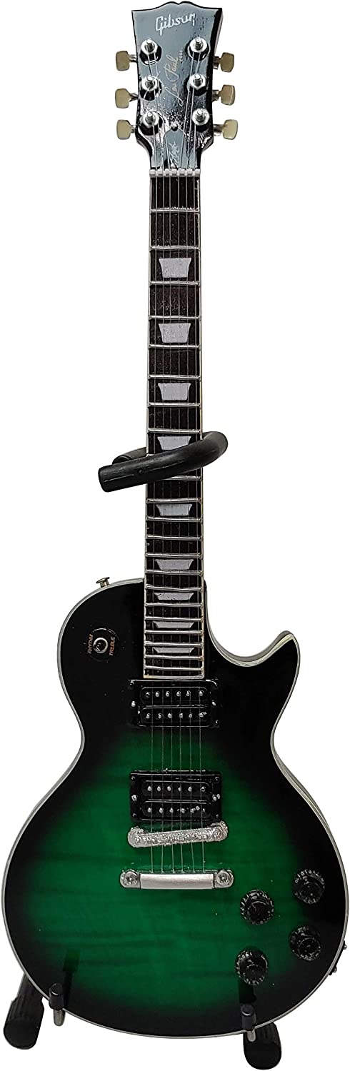 Axe Heaven GG-124 Slash Gibson Les Paul Standard 1:4 Scale Mini Guitar Model (Anaconda Burst) Cheap