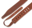 Levy s M17BDS Butter Double Stitch Guitar Strap - 2.5  (Brown) For Sale