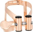 Vandoren LC54PGP Bass Clarinet Ligature And Plastic Cap (Pink Gold) Sale