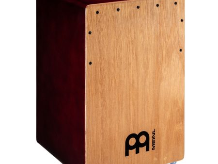 Meinl JBBCNL Jumbo Backbeat Bass Cajon Box Drum with Ported Sound Hole and Snares (Natural Luan) Hot on Sale