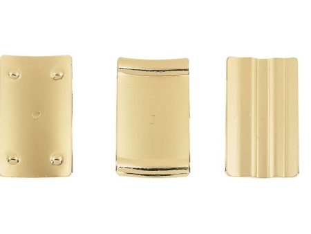 Vandoren PP08 Curry Set of 3 Optimum Pressure Plates for HR Metal Tenor Saxophone Mouthpiece For Sale