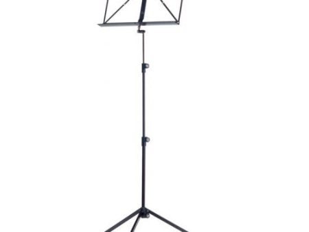 K&M 100 1 3-Piece Folding Music Stand (Black) Online now