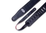 Levy s M26VP Reversible Vinyl Guitar Strap - 2 3 4  (Red & Black) Discount