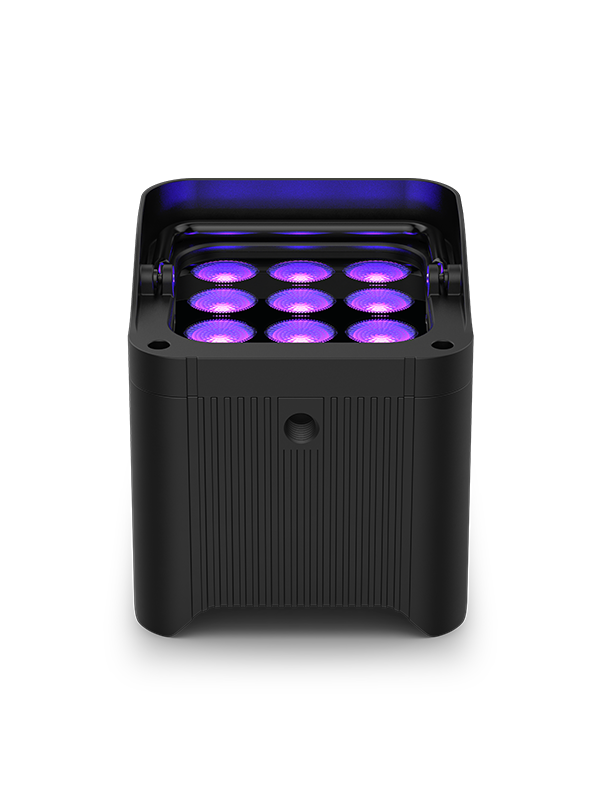 Chauvet DJ FREEDOMPARH9IP Wireless Battery-Operated Hex-Color LED Uplight With Built-In D-Fi Transceiver Sale