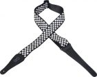 Levy s MP-28 Polyester Guitar Strap - 2  (Checker Pattern) Fashion