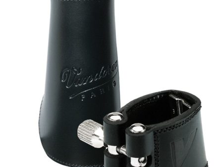 Vandoren LC22L Leather Ligature and Leather Cap for Eb Clarinet Online now