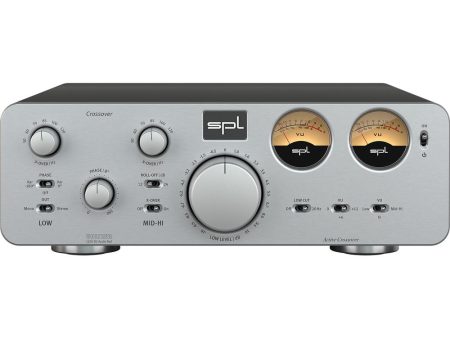 SPL CROSSOVER Active Analog 2-Way Crossover for Pro Audio and Hi-Fi Applications (Silver) Supply