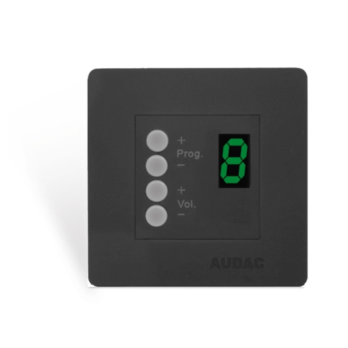 Audac DW3020 Wall Panel Controller (Black) For Discount