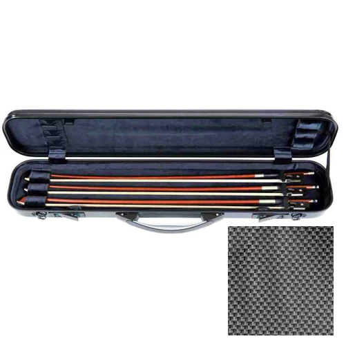 Bam 7003XLSC Hightech 2 German Bows Case For Double Bass (Silver Carbon) Sale