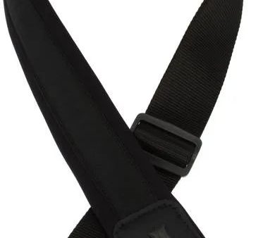 Levy s PM48NP2 Neoprene Guitar Strap - 2.25  (Black) Online