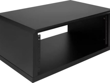 Gator Frameworks GFW-ELITERK-4U-BLK Elite Furniture Series 4U Desktop Studio Rack In Standard (Black Finish) Online Hot Sale