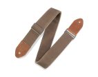 Levy s M7WC-TAN Traveler’ Waxed Canvas Guitar Strap - 2  (Tan) Online Hot Sale