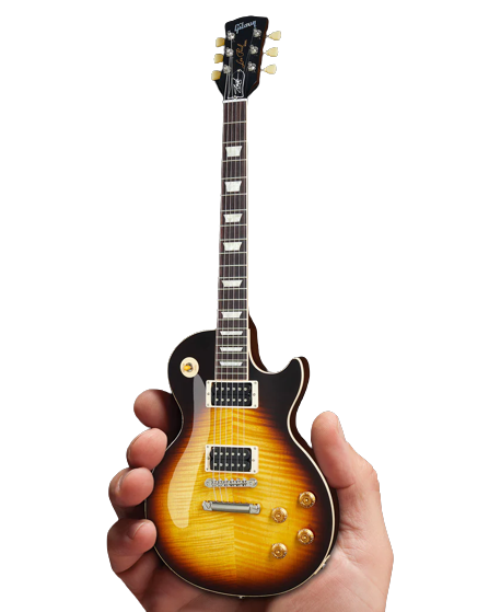 Axe Heaven GG-127 Slash Gibson Les Paul Standard 1:4 Scale Mini Guitar Model (November Burst) Online Hot Sale