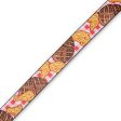 Levy s MPD2-118  Polyester Guitar Strap - 2  (Chicken & Waffles Motif) on Sale