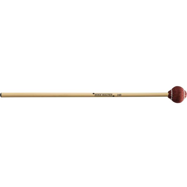 Vic Firth B24R Mike Balter Cord Rattan Mallet Soft (Red) Hot on Sale