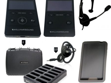 Williams AV DWS TGS 23 400 RCH Digi-Wave 400 Series Tour Guide System Online Sale