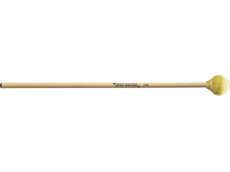 Vic Firth B21R Mike Balter Pro Vibe Mallet - Hard, Rattan (Yellow) Hot on Sale