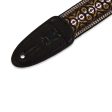 Levy’s M8HT-20 60s Hootenanny Guitar Strap - 2” (Brown) Discount