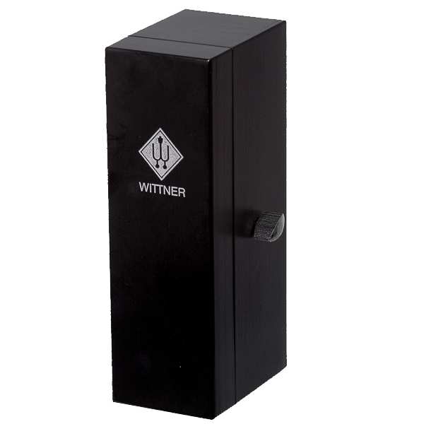 Wittner 880260 Wooden Super-Mini Metronome (Black) For Sale