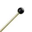 Vic Firth M445 Articulate Series Keyboard Mallet 1 1 8  Phenolic w  brass weight, Round (Black) Supply