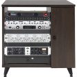 Gator Frameworks GFW-ELITESIDECAR-BRN Frameworks Elite Series Furniture Sidecar Rack Cabinet (Dark Walnut Brown) Supply