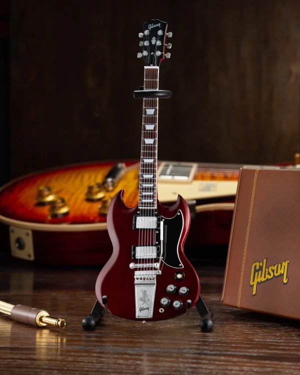 Axe Heaven GG-220 Gibson 1964 SG 1:4 Scale Mini Guitar Model (Standard Cherry) Online Sale