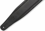 Levys MRHGP Line Garment Padded Guitar Strap - 3.5” (Black) Sale