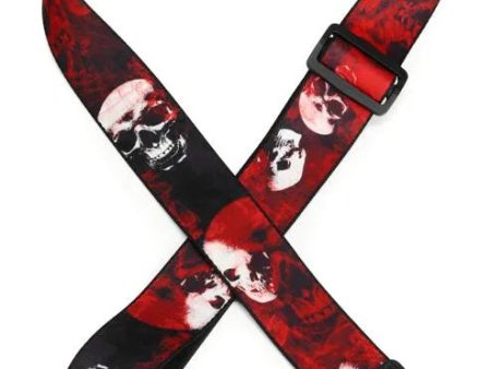 Levy s MPS2 Polyester Guitar Strap - 2  (Design #93) Online now