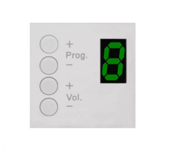 Audac MWX45 MTX Wall Panel Controller (White) For Cheap