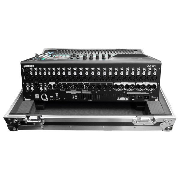 Odyssey FZQU24W - Allen & Heath QU-24 Mixing Console Flight Case with Wheels Online