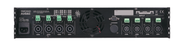 Audac SMQ500 WaveDynamics Quad-Channel Power Amplifier on Sale