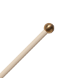 Vic Firth M452 Articulate Series Keyboard Mallet 5 8  Brass, Round (Gold) For Sale