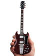 Axe Heaven GG-220 Gibson 1964 SG 1:4 Scale Mini Guitar Model (Standard Cherry) Online Sale