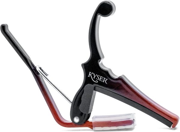 Kyser KGESNBA Quick-Change Electric Guitar Capo (Sunburst) Sale