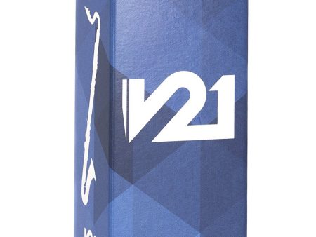 Vandoren CR8225 Bass Clarinet V21 Reeds Strength 2.5 (Box of 5) For Discount