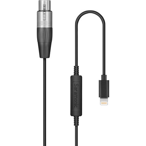 Saramonic LC-XLR Female XLR to Lightning Microphone Adapter Cable for iOS Devices (19.7 ) Fashion