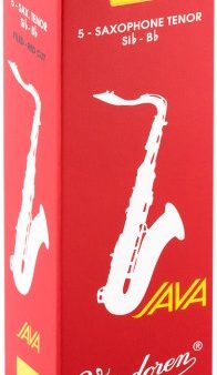 Vandoren SR2725R Tenor Sax JAVA Red Reeds Strength 2.5 (Box of 5) Cheap