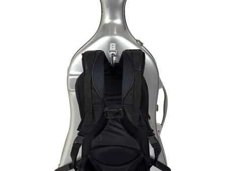 Bam 9036 Ergonomic Backpack For Cello Case (Black) Hot on Sale